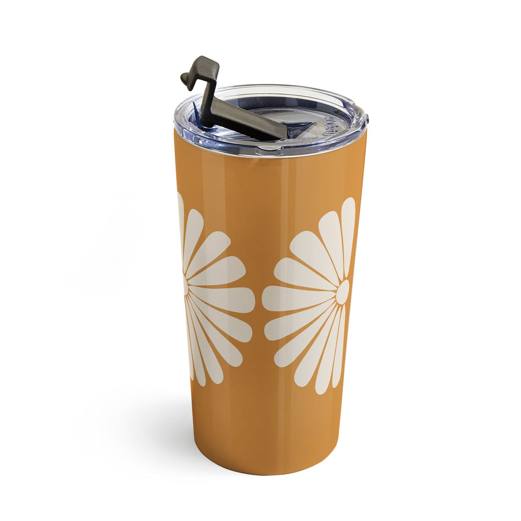 Colour Poems Retro Daisy XXII Travel Mug