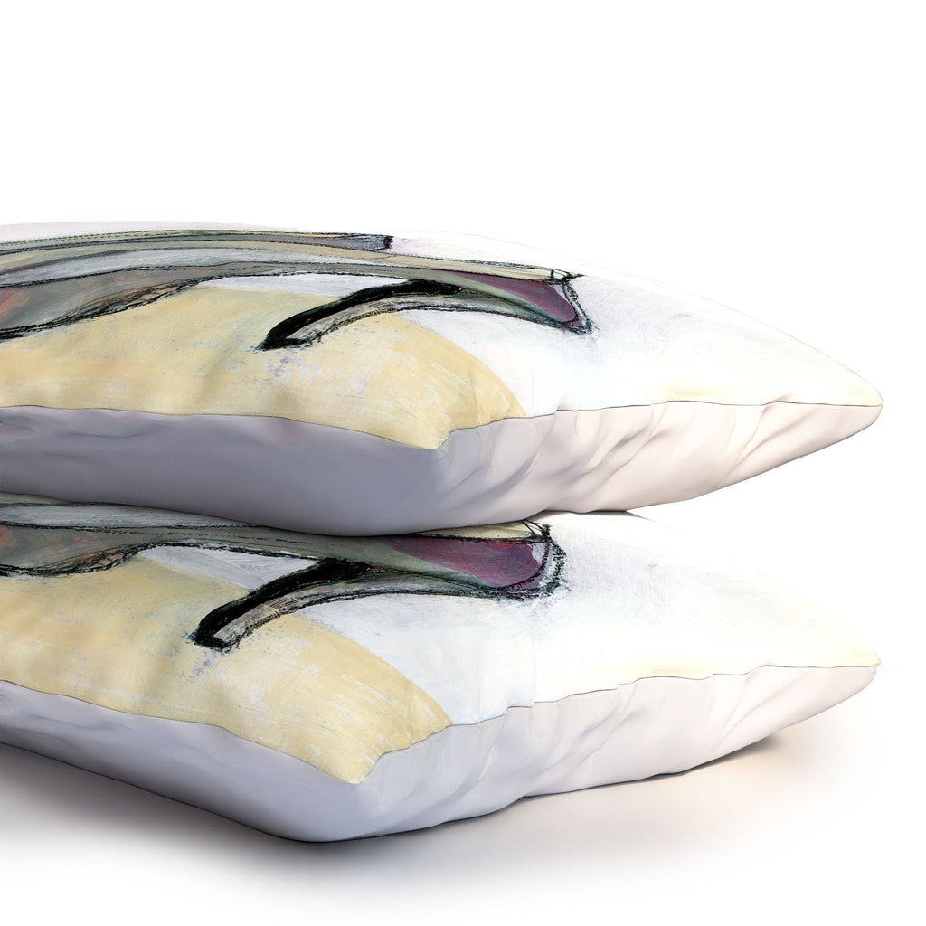 Sophia Buddenhagen Grey Stiletto Pillow Shams