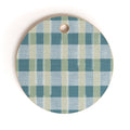 Marta Barragan Camarasa Country Style Checks Cutting Board Round