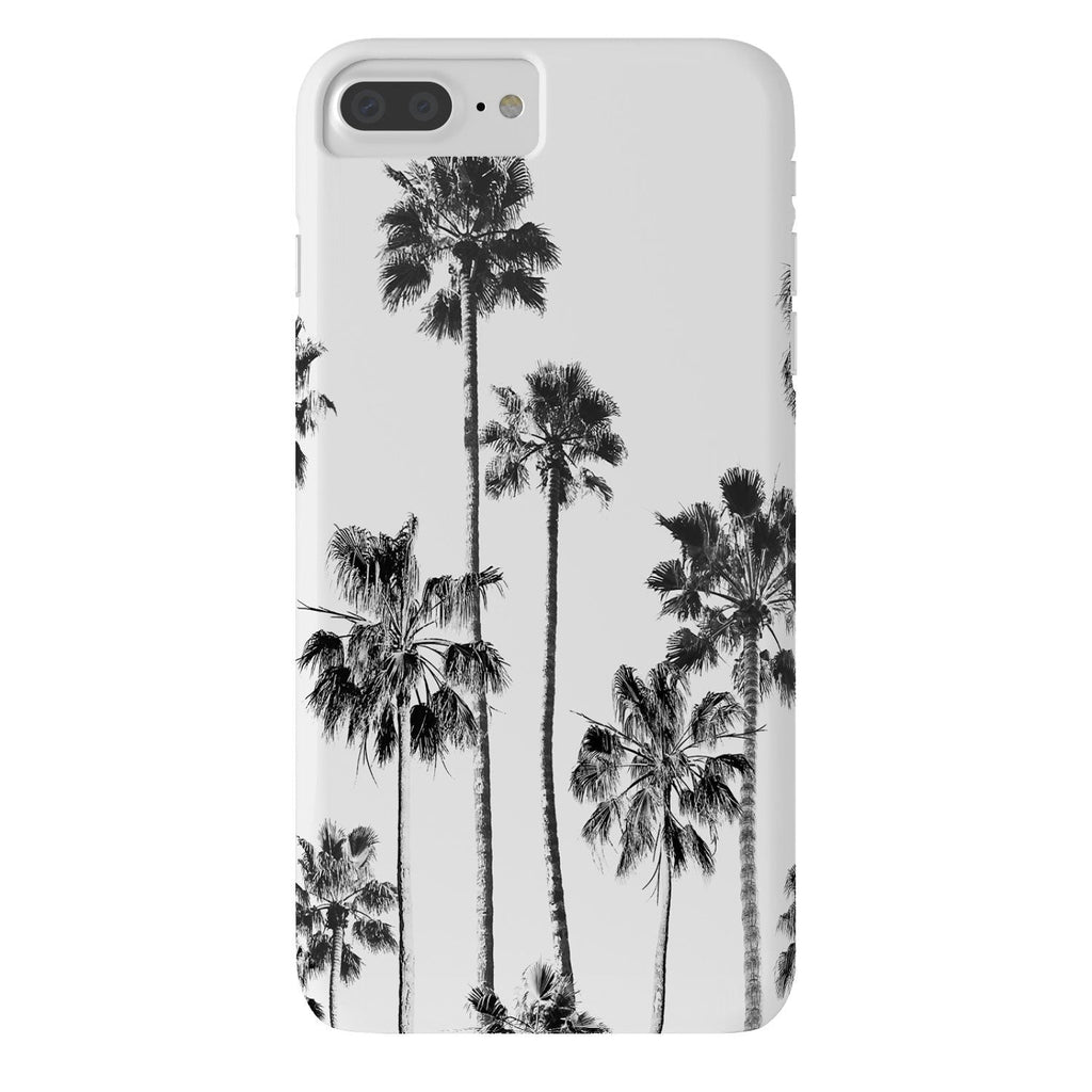 Gal Design Black And White Palms Phone Case