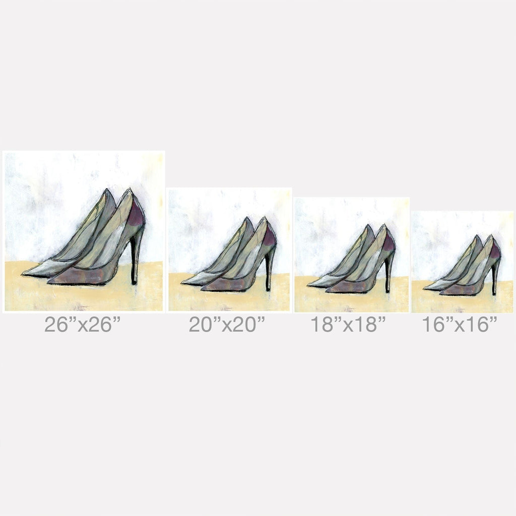 Sophia Buddenhagen Grey Stiletto Outdoor Throw Pillow