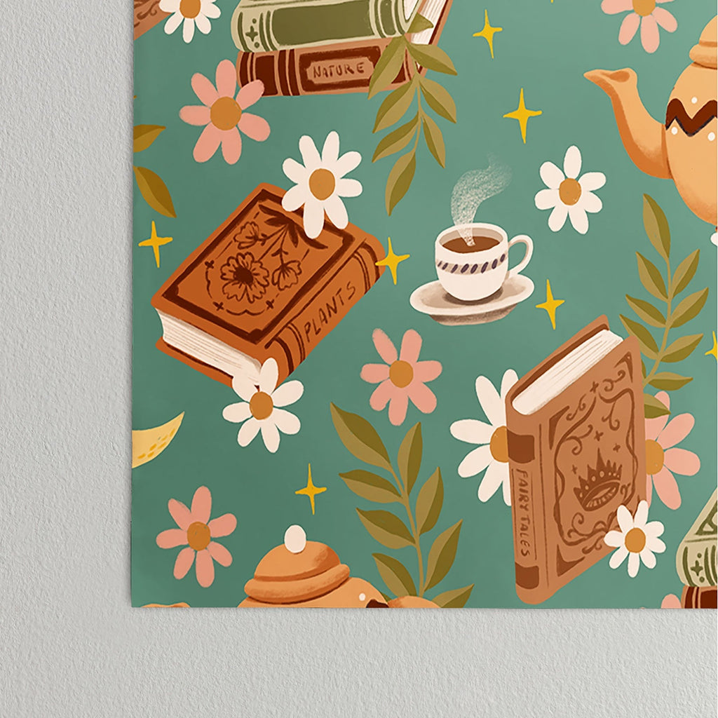 Avenie Moonlit Reading Nook I Poster