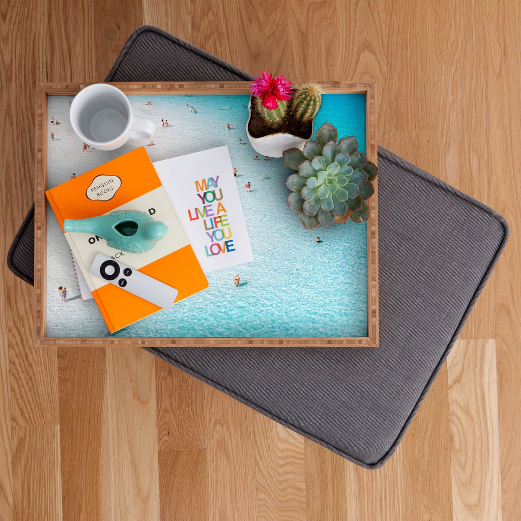 Gal Design Beach Daydream Rectangular Tray