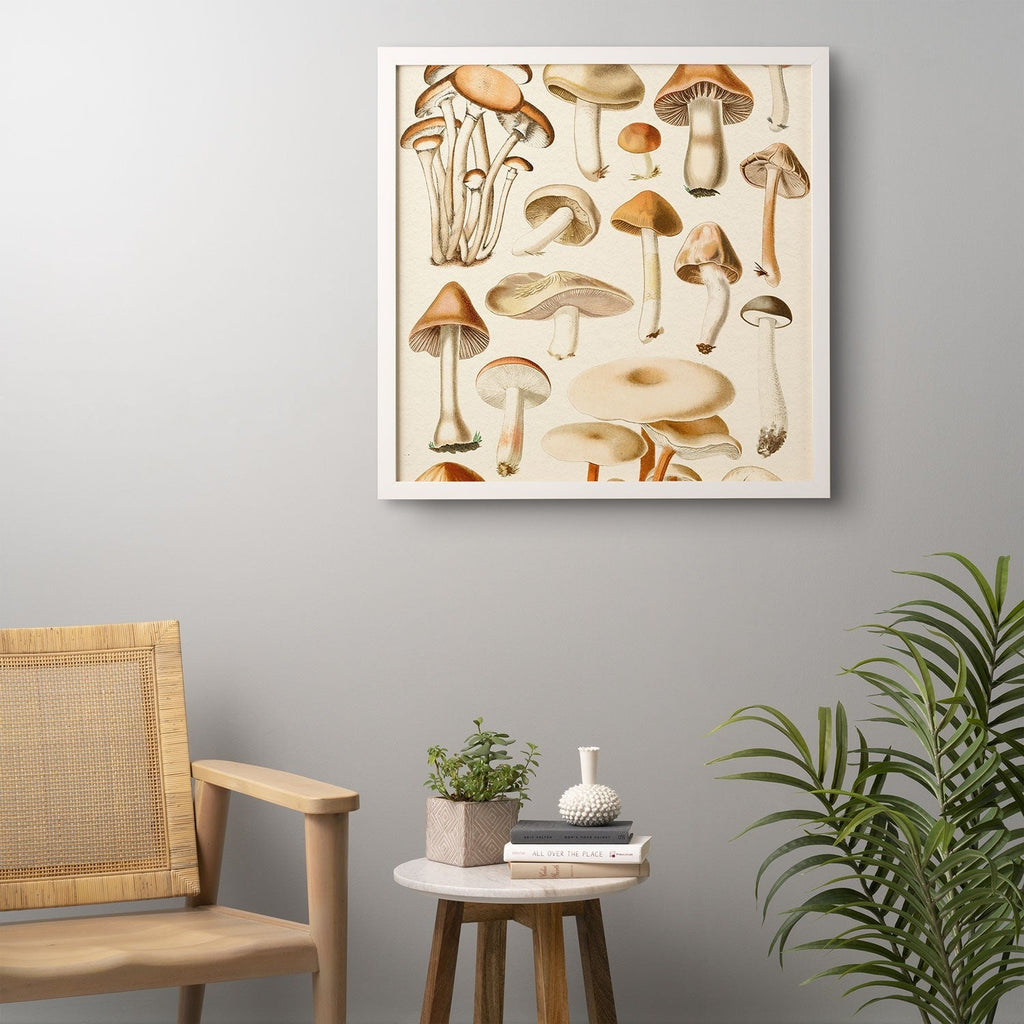 Gal Design Mushrooms Collection Framed Wall Art