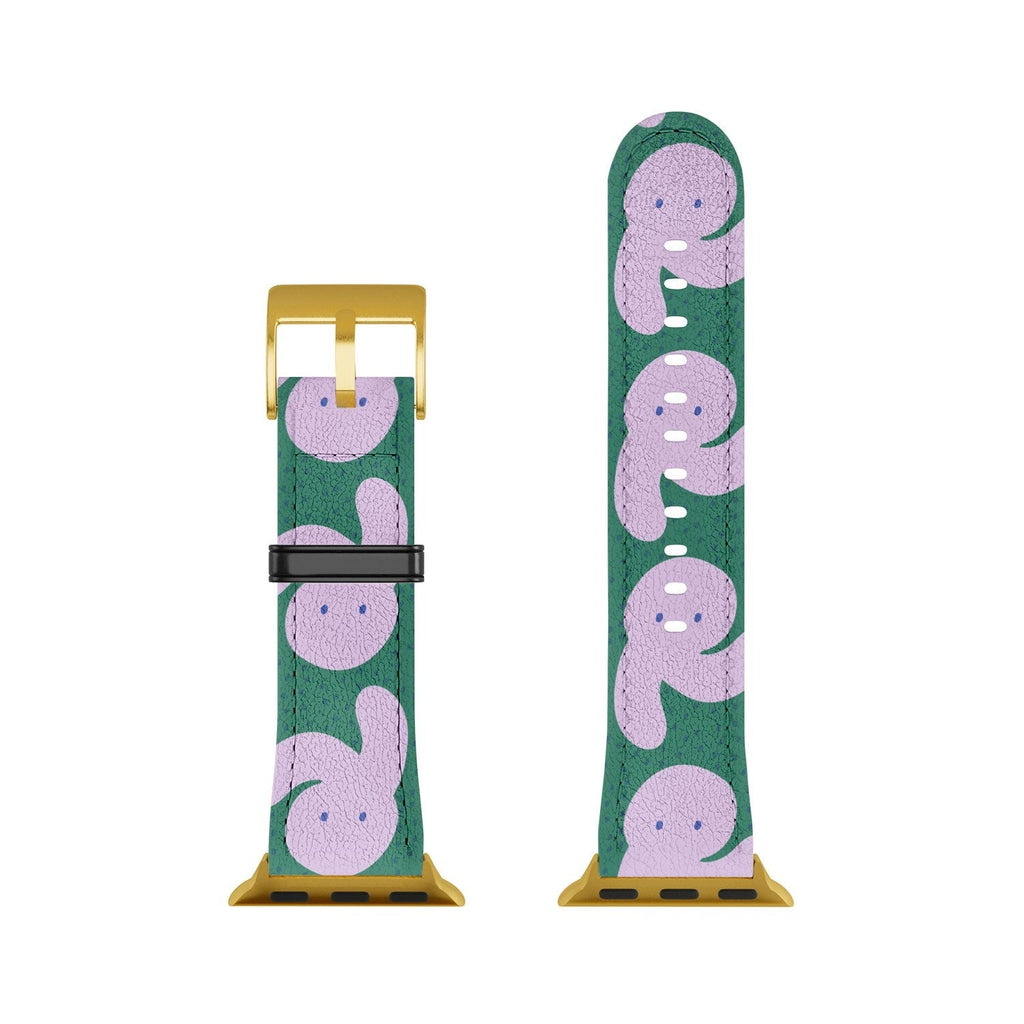 Camilla Foss Pebbles and Rabbit Apple Watch Band