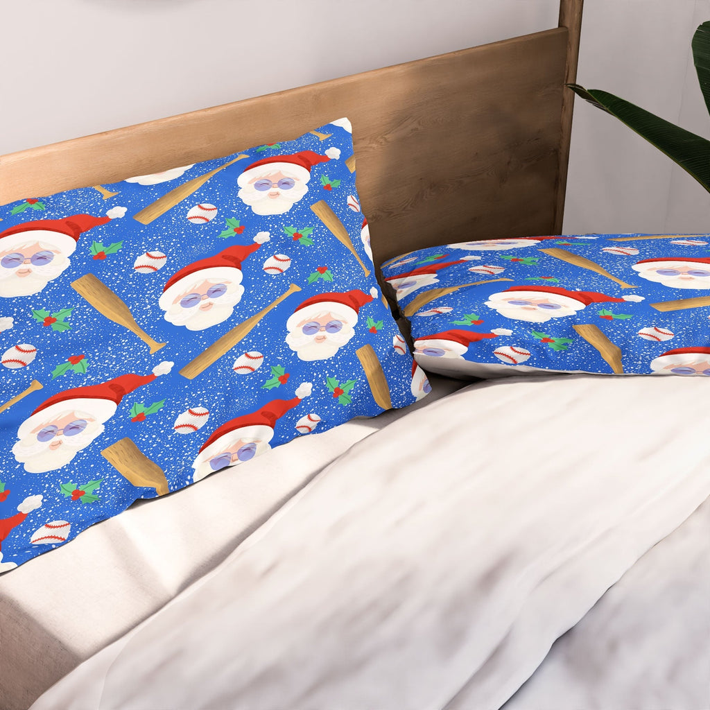 Design by Spark Sporty Baseball Santa Pillow Shams