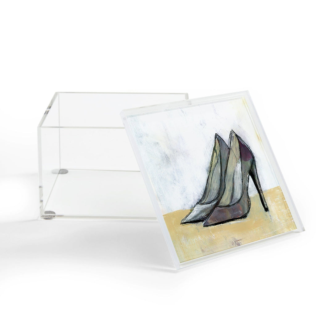 Sophia Buddenhagen Grey Stiletto Acrylic Box