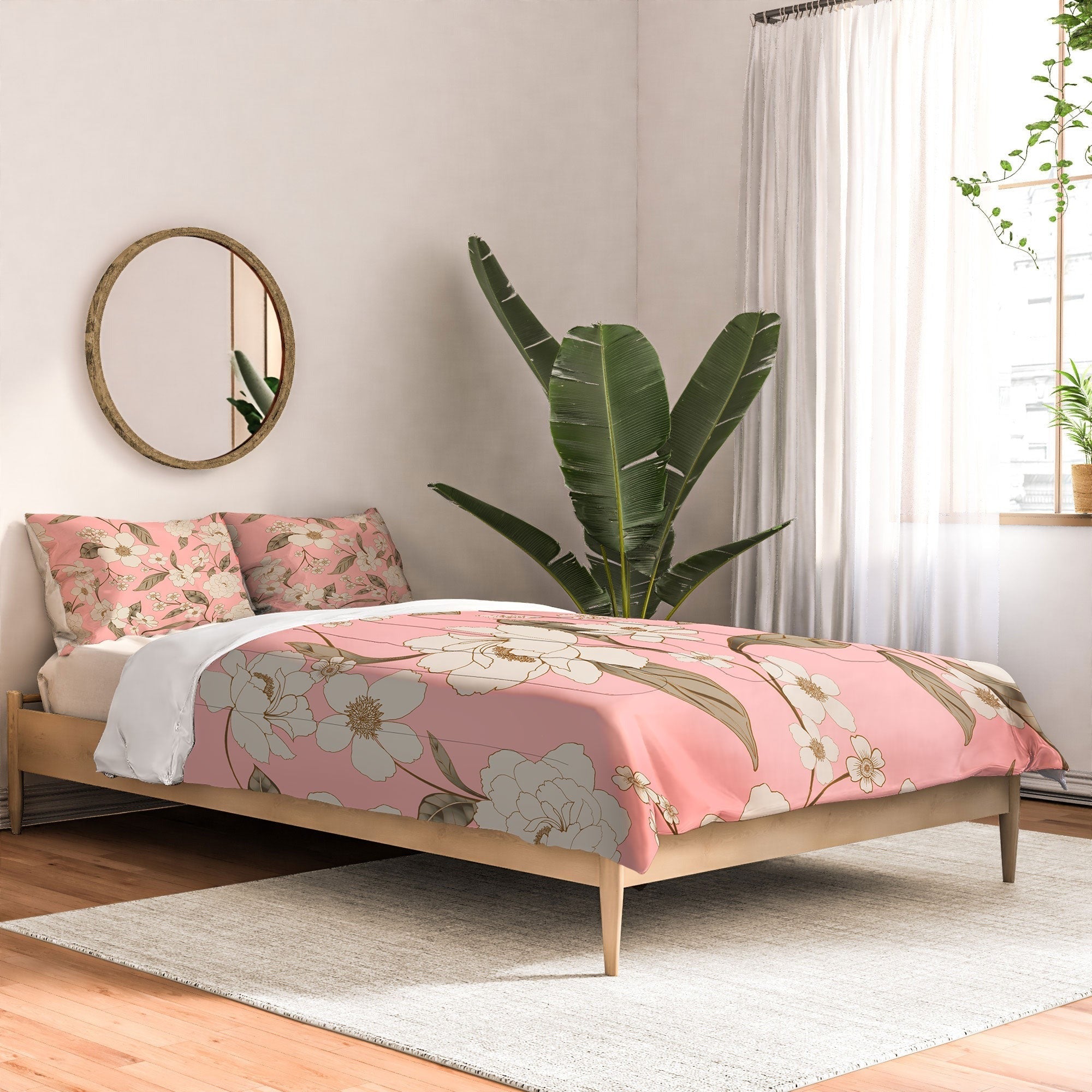Gabriela Fuente Roberta in Pink Comforter