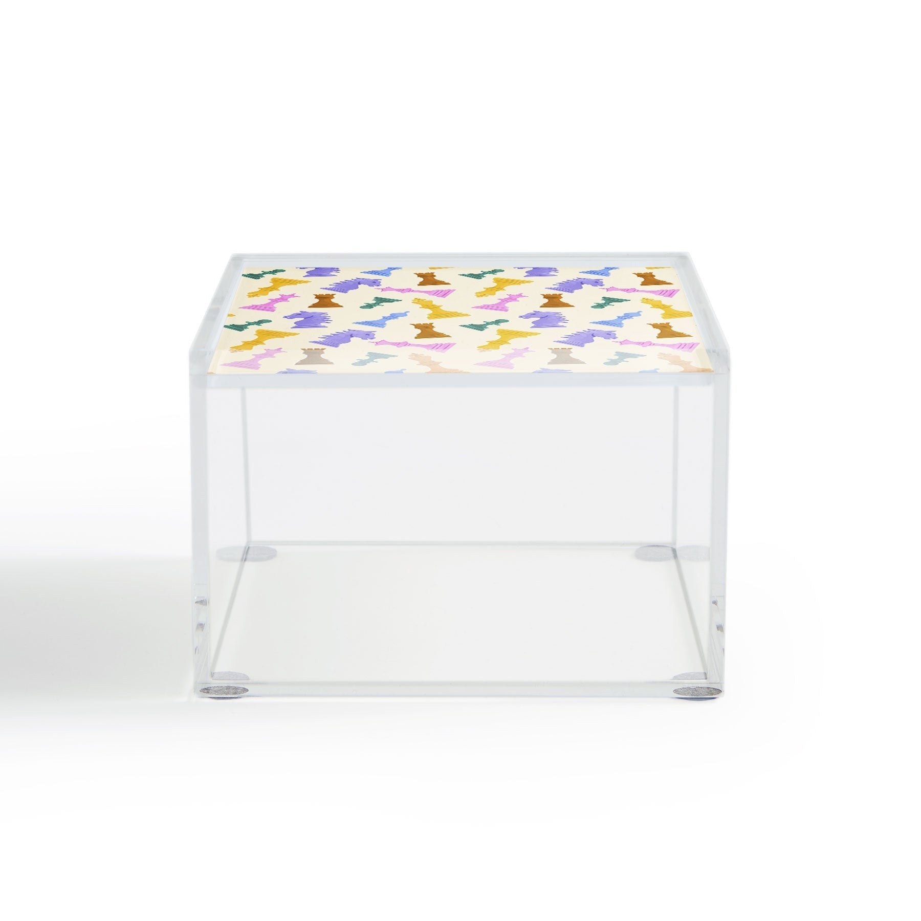 Design by Spark Chess Game Pieces Acrylic Box