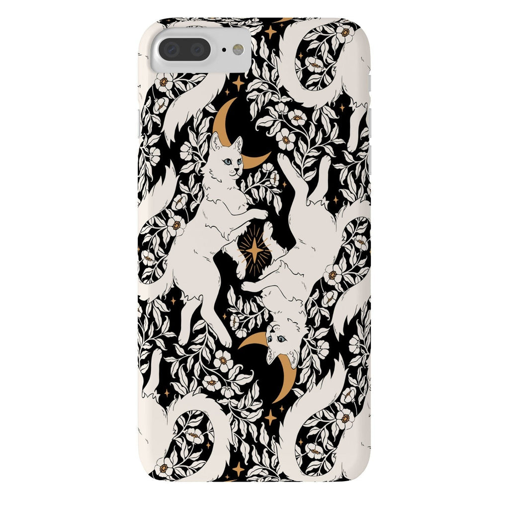 Avenie Celestial Cats Gold Phone Case