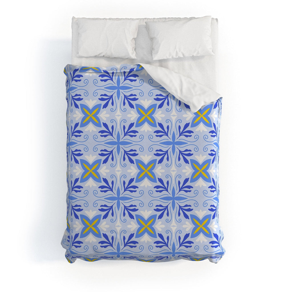 Design by Spark Dolce Vita Flourish Tile Duvet Cover