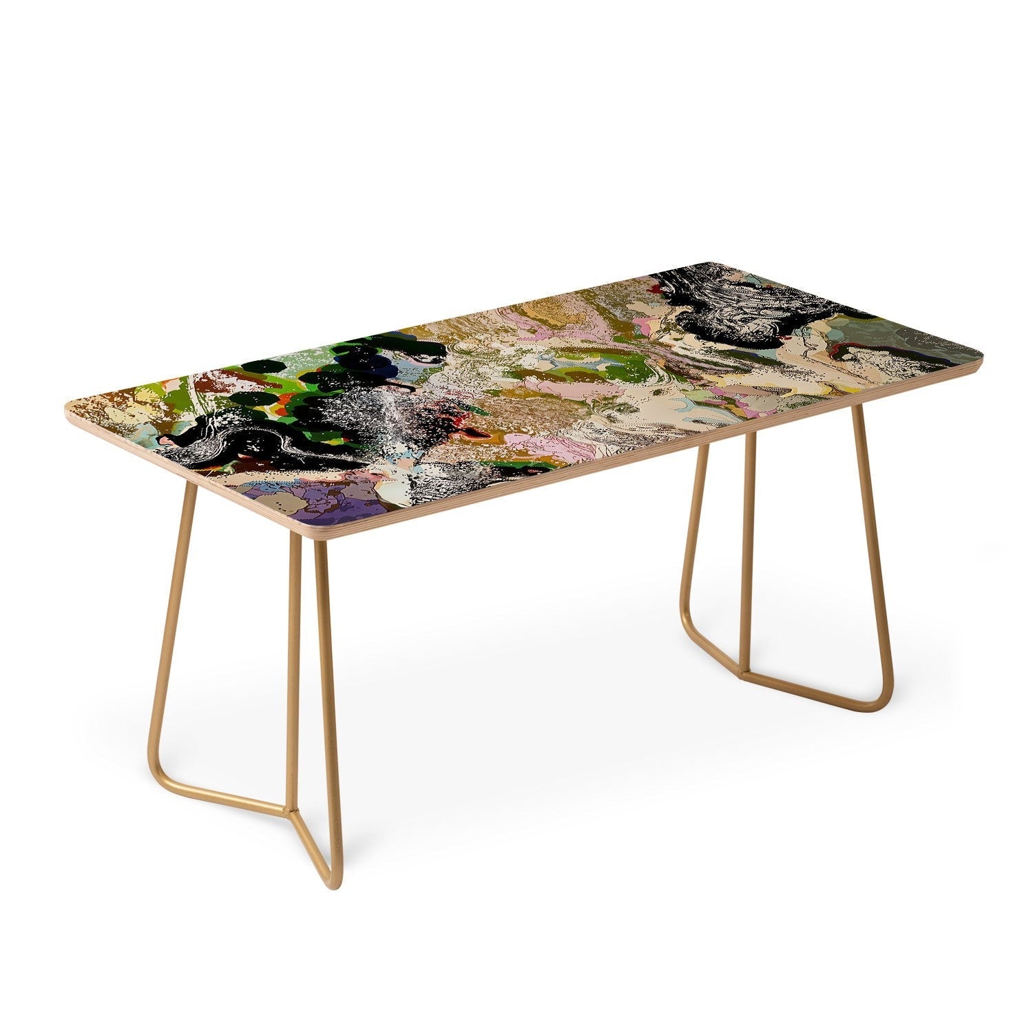 83 Oranges Echoes Beneath the Surface Coffee Table