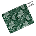 Pimlada Phuapradit Christmas Poinsettia Picnic Blanket