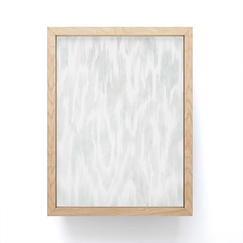 Jacqueline Maldonado Watercolor Wood Grain Framed Mini Art Print