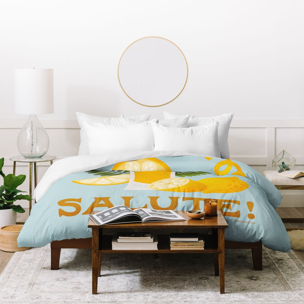 Jessica Molina Limoncello Cocktail Duvet Cover