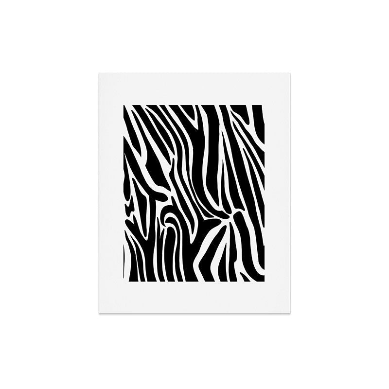 Jennifer Labre Wild Zebra Art Print