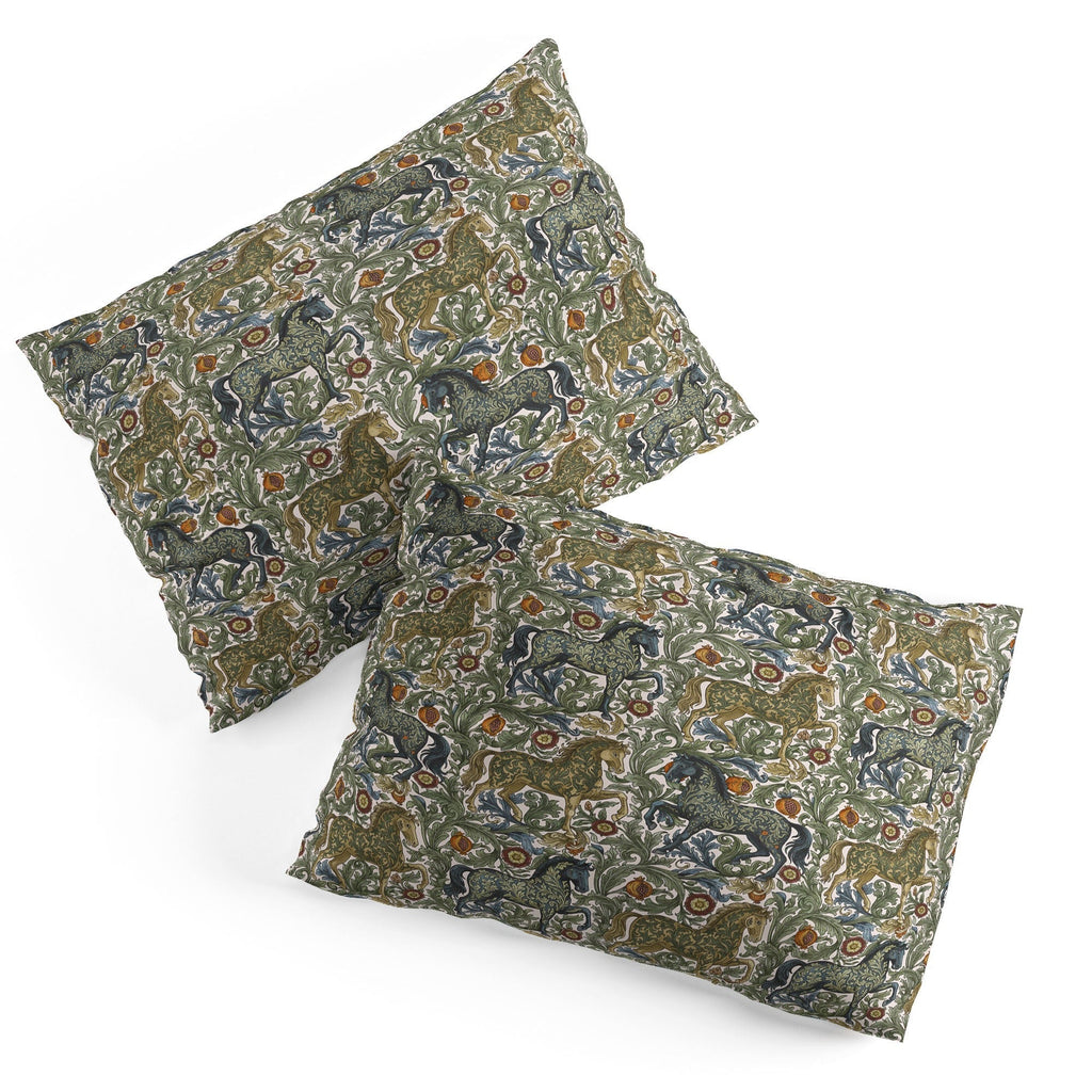 Marta Barragan Camarasa Renaissance Horse Garden Pillow Shams