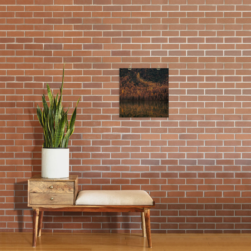 Hannah Kemp Fall Lake Art Print
