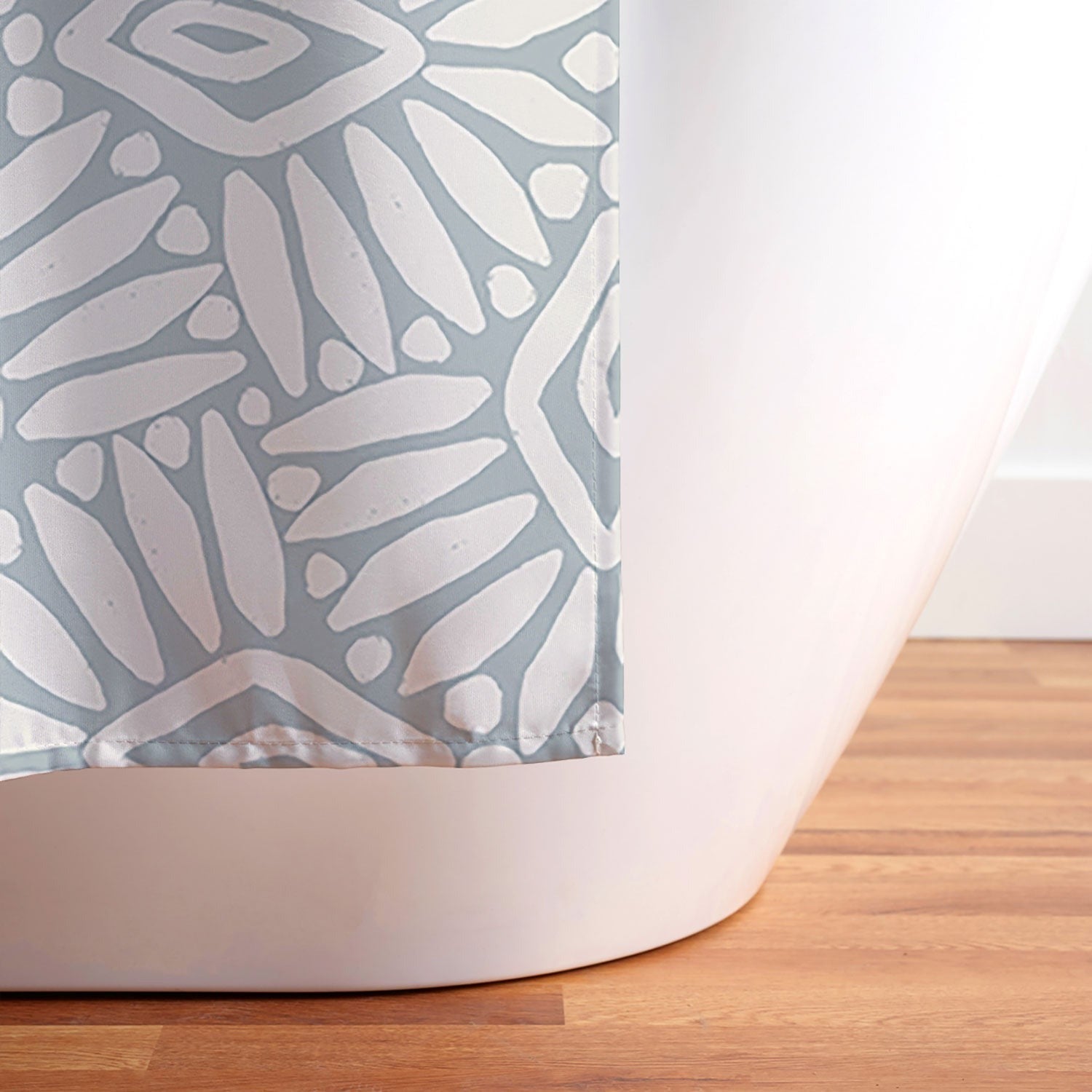 CoastL Studio Palm Ogee Shower Curtain
