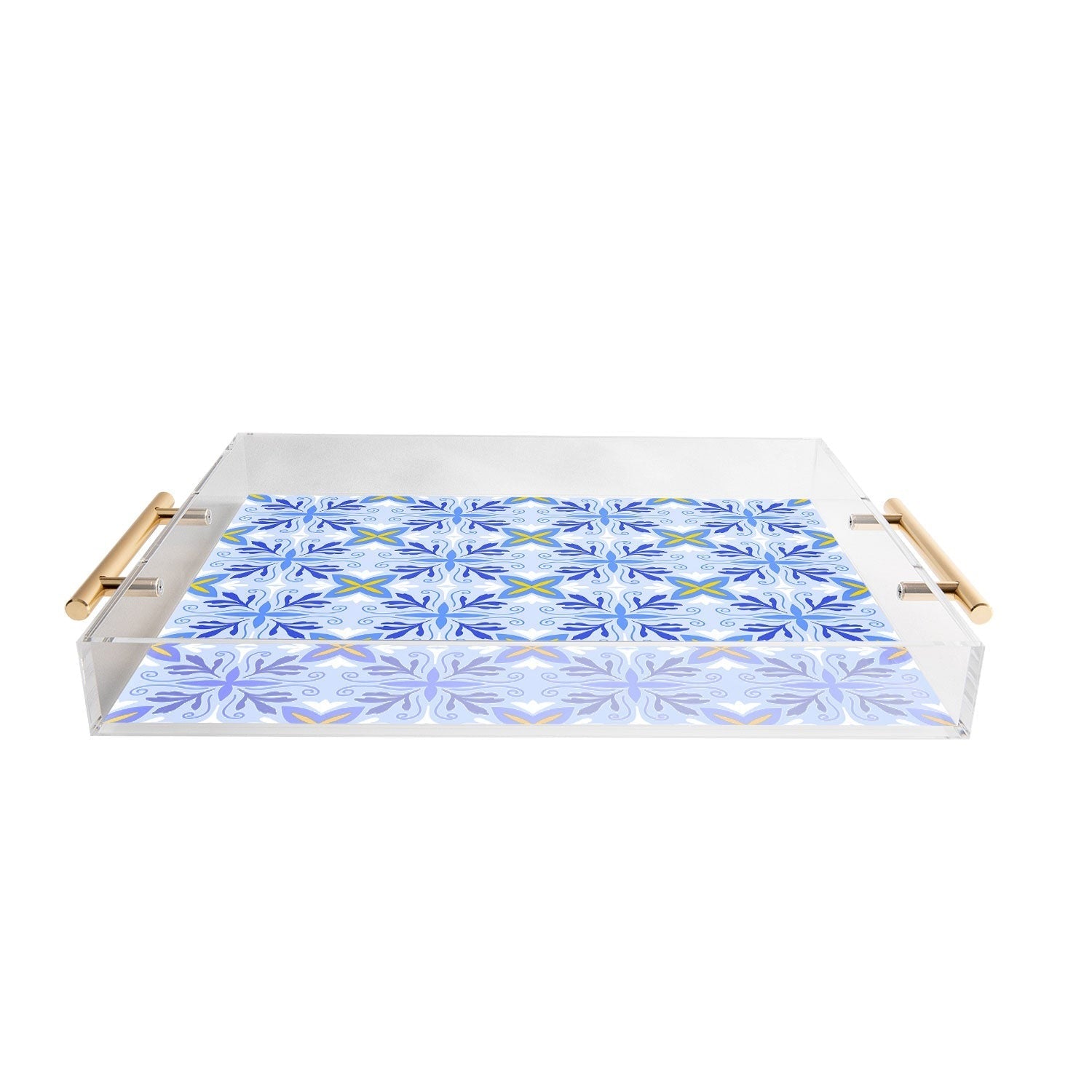 Design by Spark Dolce Vita Flourish Tile Acrylic Tray