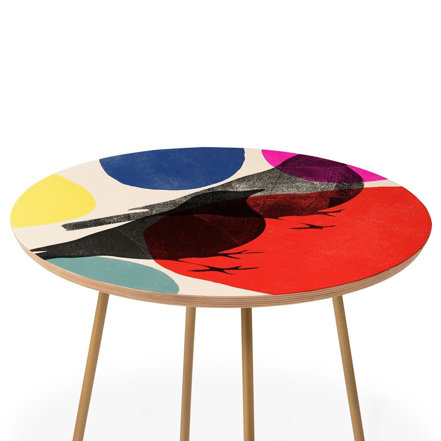 Garima Dhawan wild 2d Round Side Table