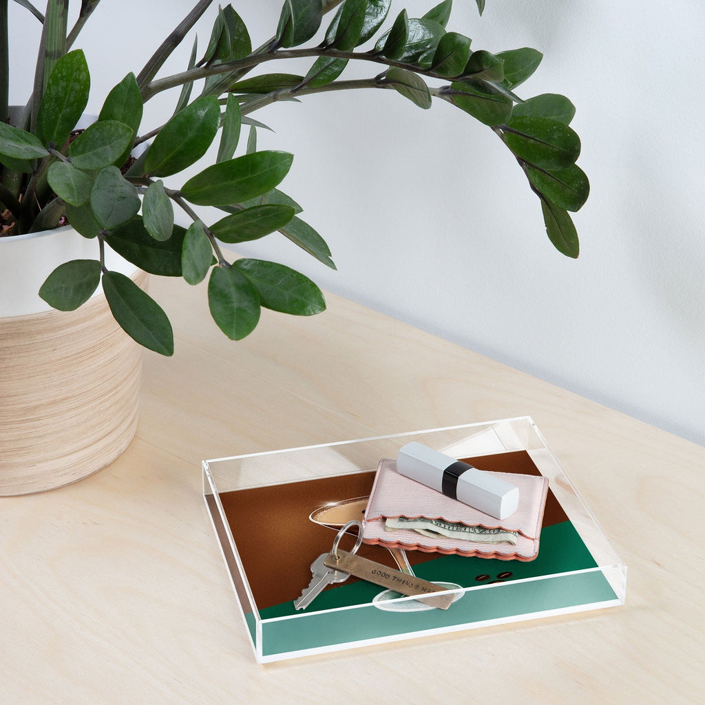 Design by Spark Expresso Martini Coffee Beans Acrylic Tray