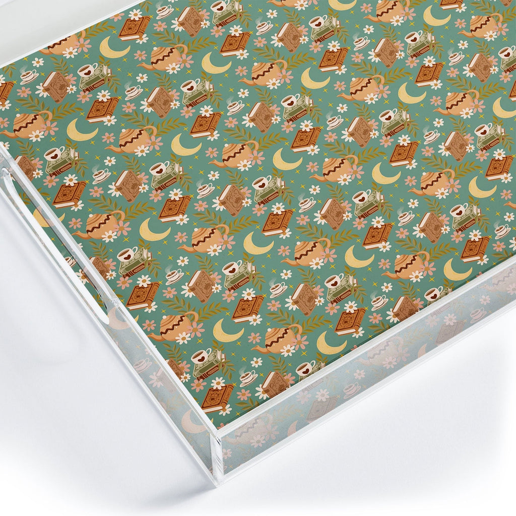 Avenie Moonlit Reading Nook I Acrylic Tray