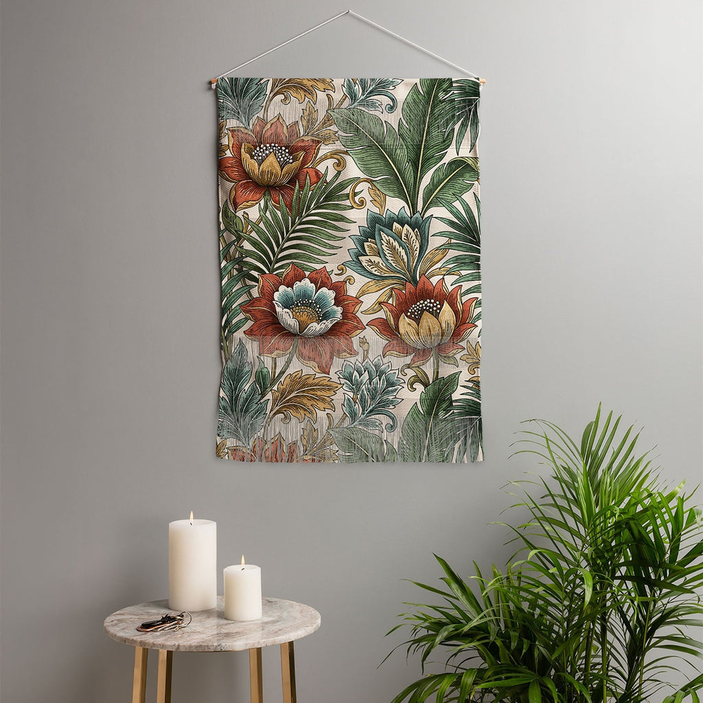 Marta Barragan Camarasa Retro Jungle Garden Wall Hanging Portrait