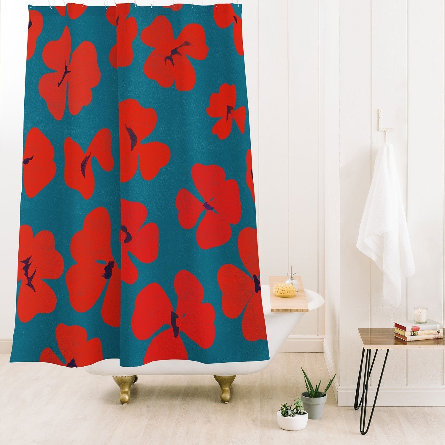 Garima Dhawan oxalis 1 Shower Curtain