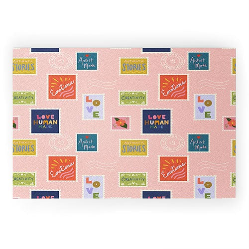 Design by Spark Love Human Made Stamps Welcome Mat