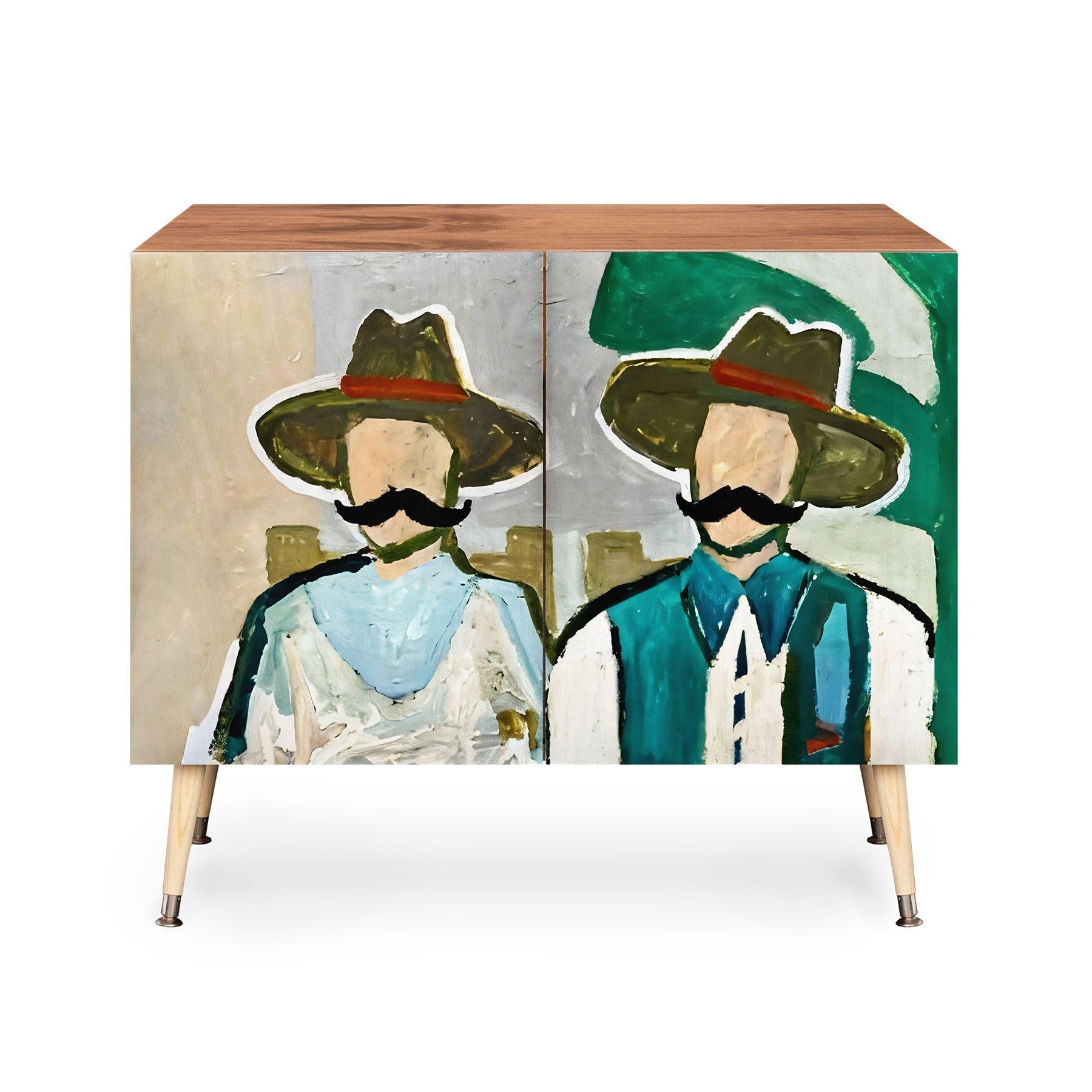 83 Oranges Side By Side Cowboy Edition Credenza