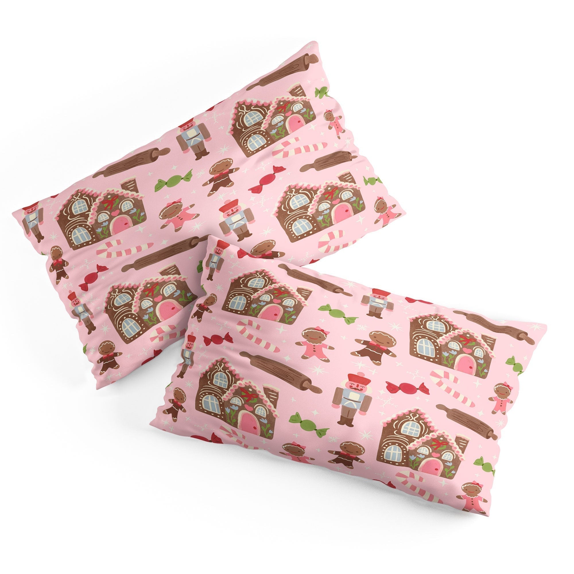 carriecantwell Sweet Christmas Holidays Pillow Shams