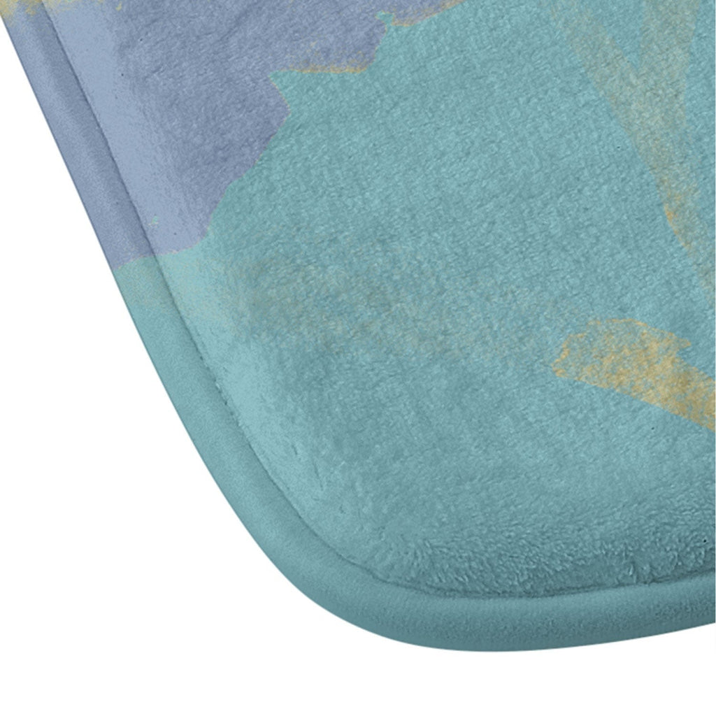 Gabriela Fuente Emma Floral Memory Foam Bath Mat