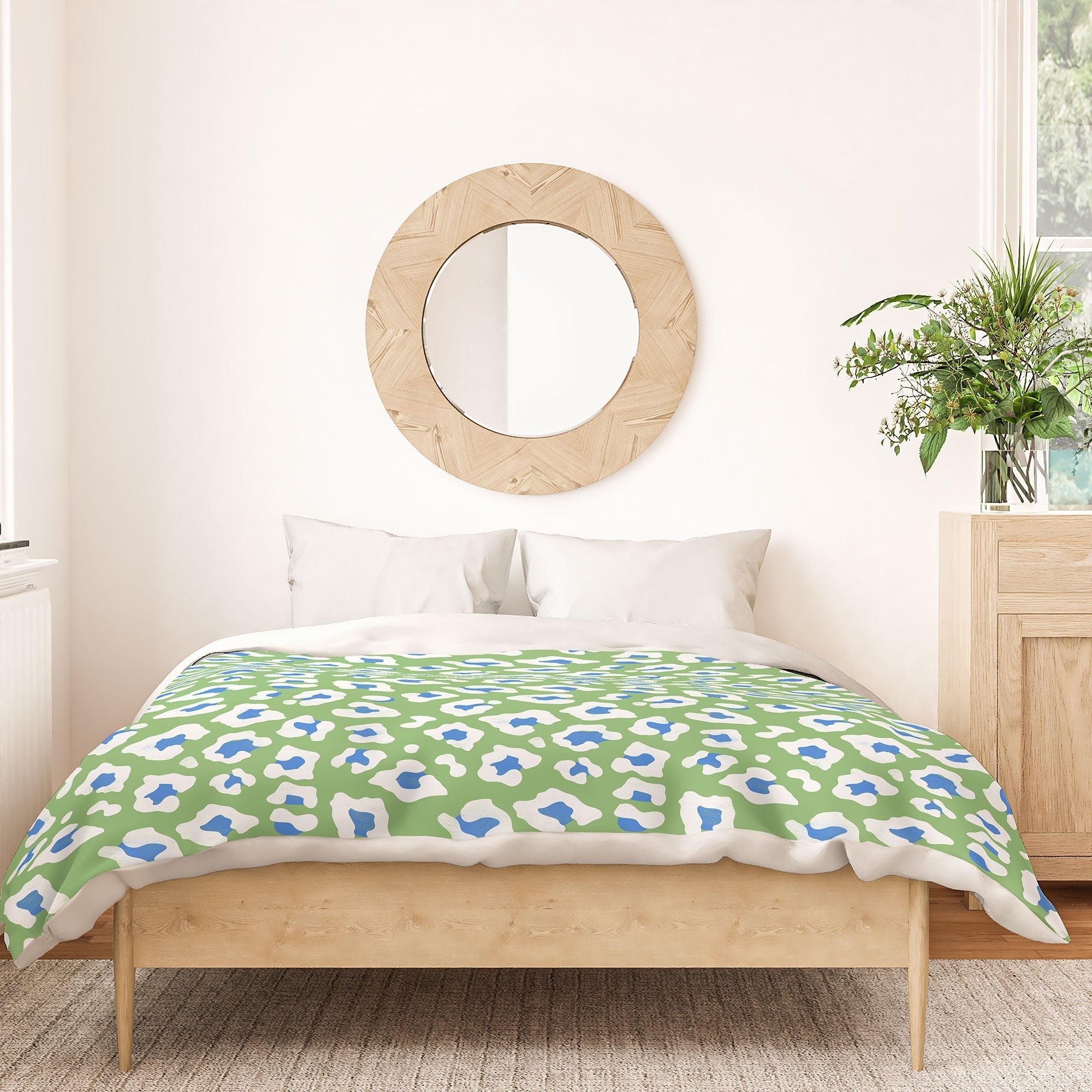 Avenie BR Cheetah Print Duvet Cover