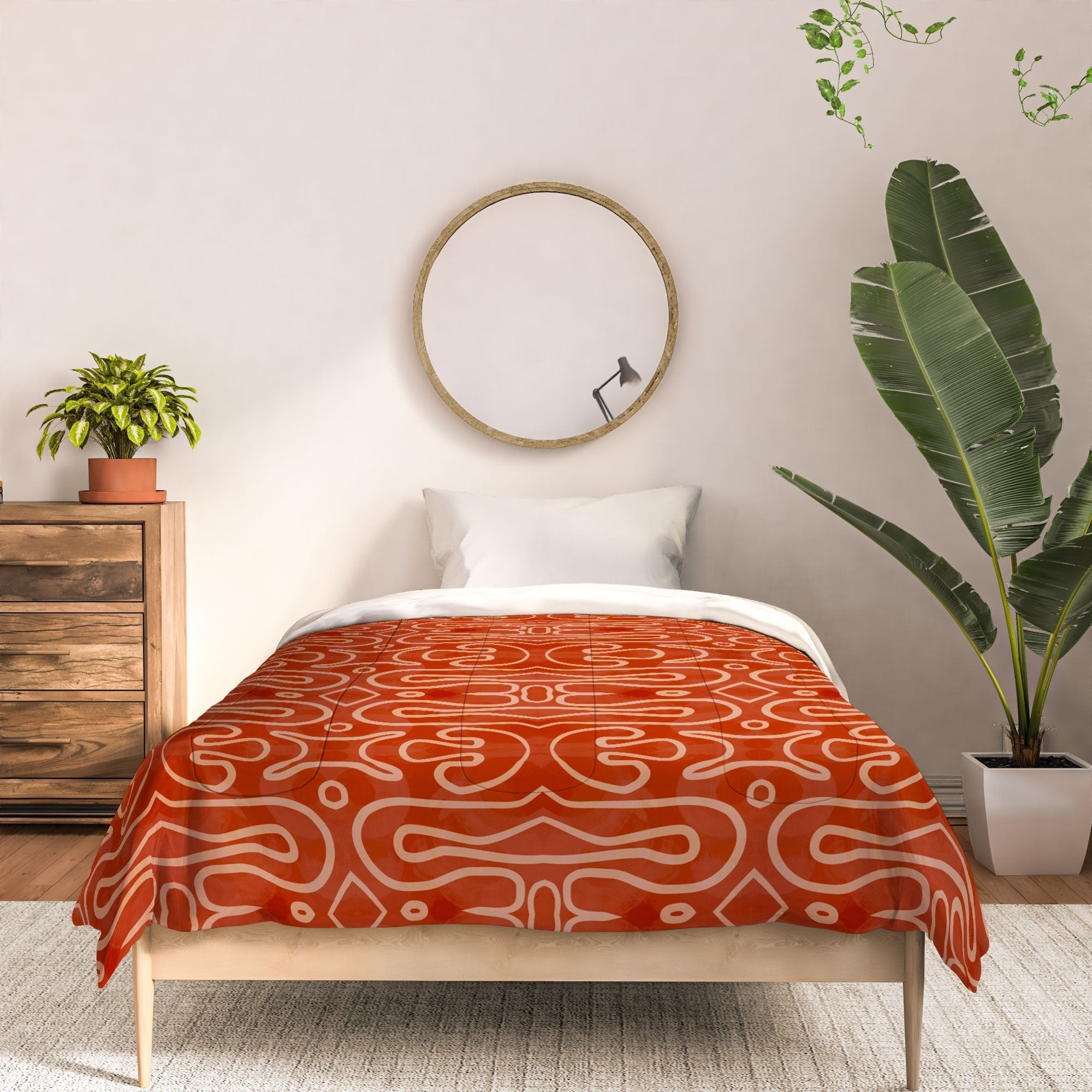Mirimo Venexiana Burnt Orange Comforter