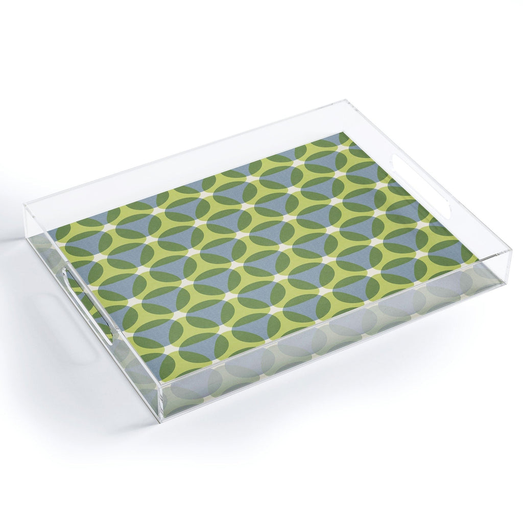 Marta Barragan Camarasa Stylish Retro Circle Acrylic Tray