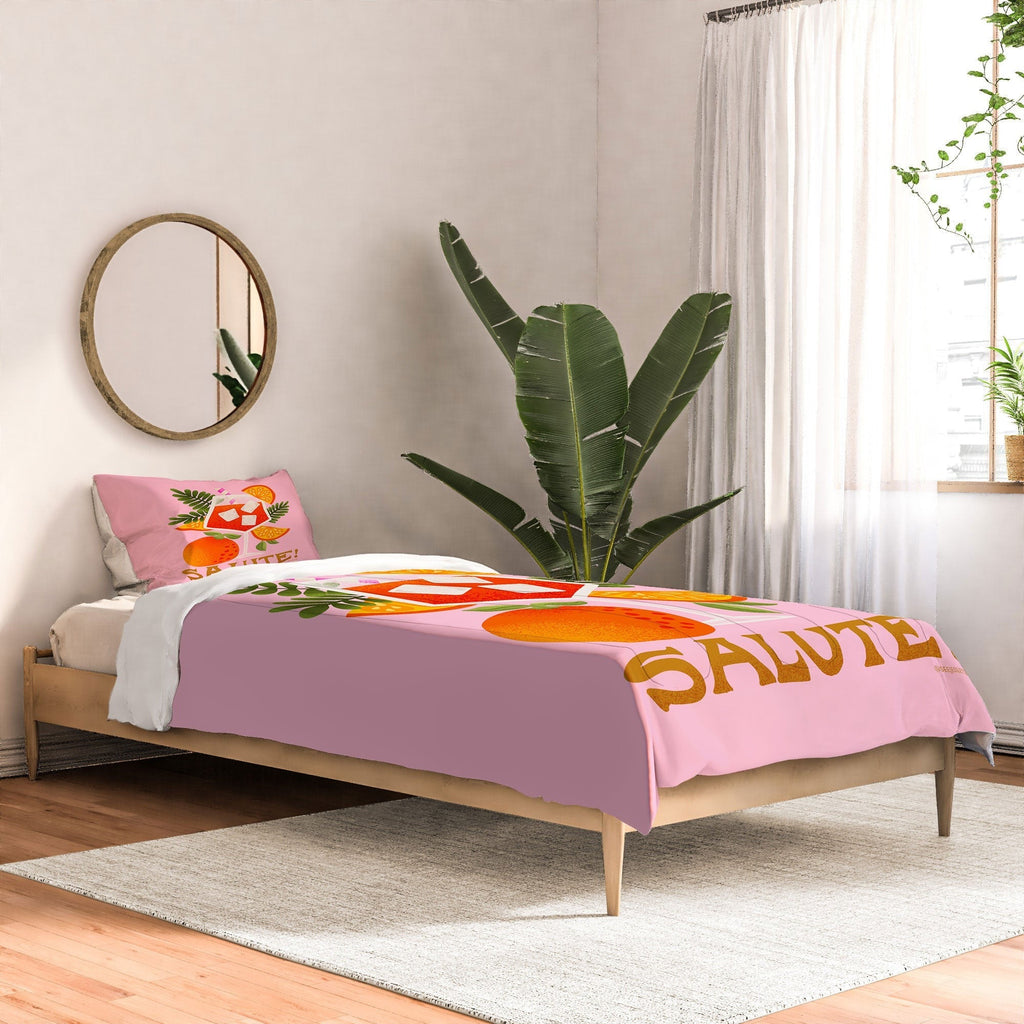 Jessica Molina Orange Spritz Comforter