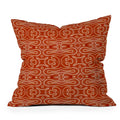 Mirimo Venexiana Burnt Orange Throw Pillow