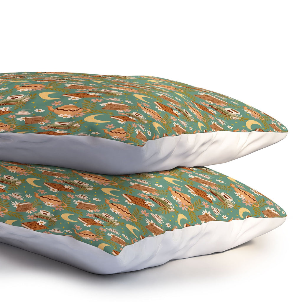 Avenie Moonlit Reading Nook I Pillow Shams