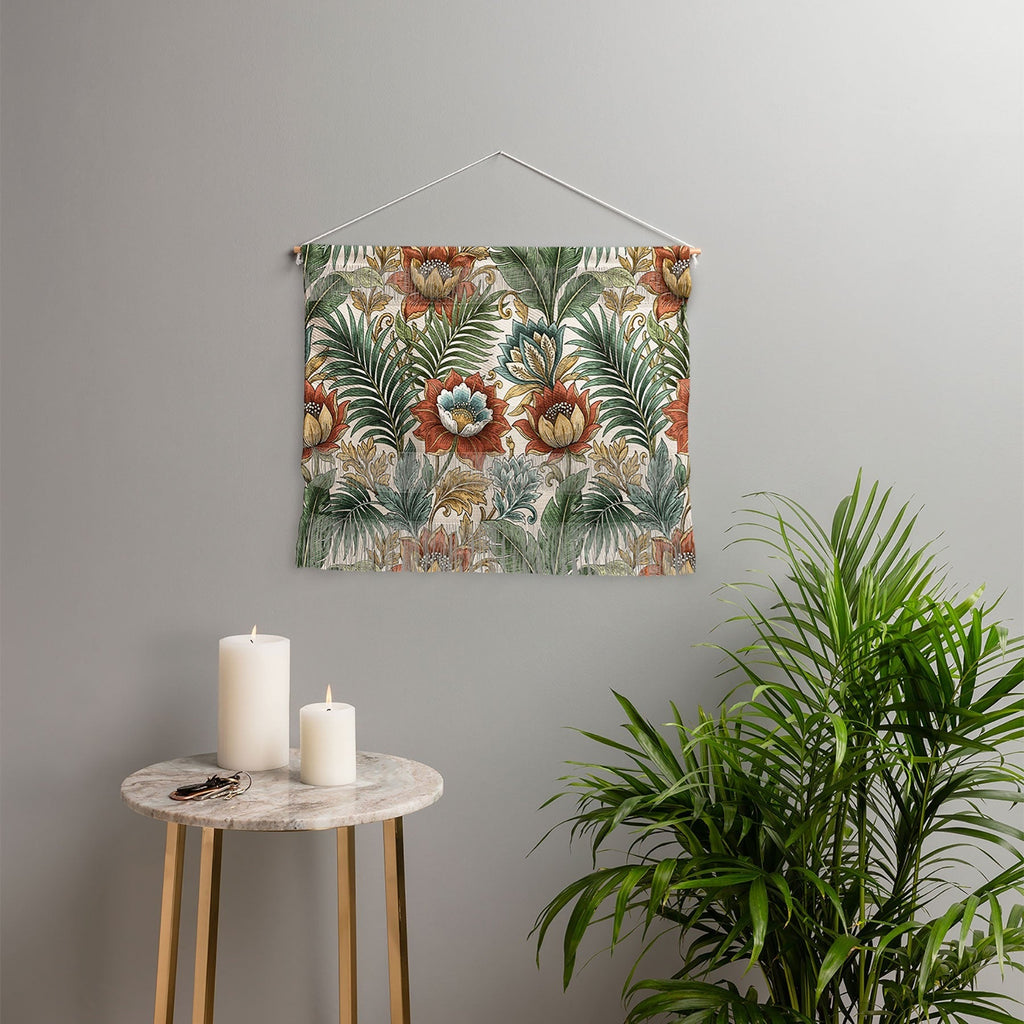 Marta Barragan Camarasa Retro Jungle Garden Wall Hanging Landscape