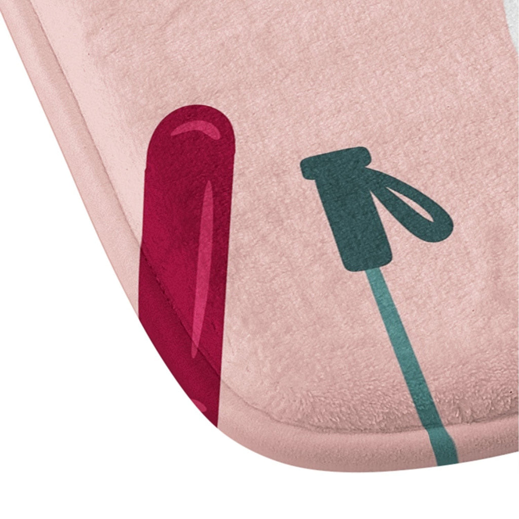 Design by Spark Apres Ski Holiday Memory Foam Bath Mat