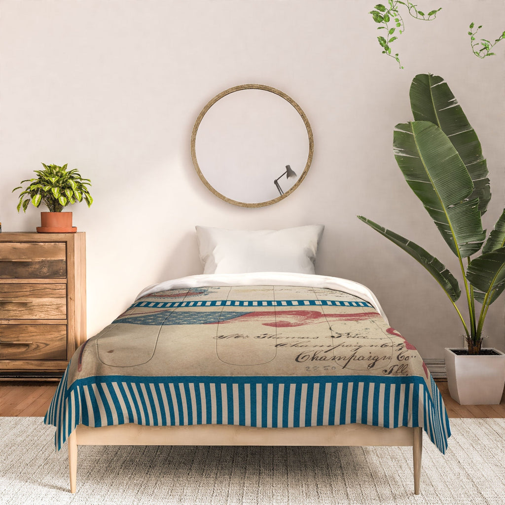 DENY Designs Civil War Envelopes Comforter