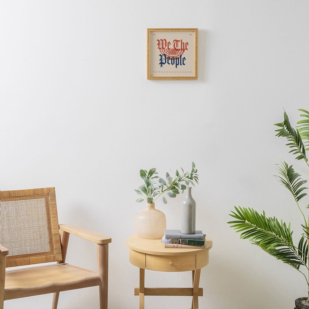 DENY Designs We The People ii Framed Wall Art
