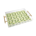 Design by Spark Matcha Tea Florals Acrylic Tray