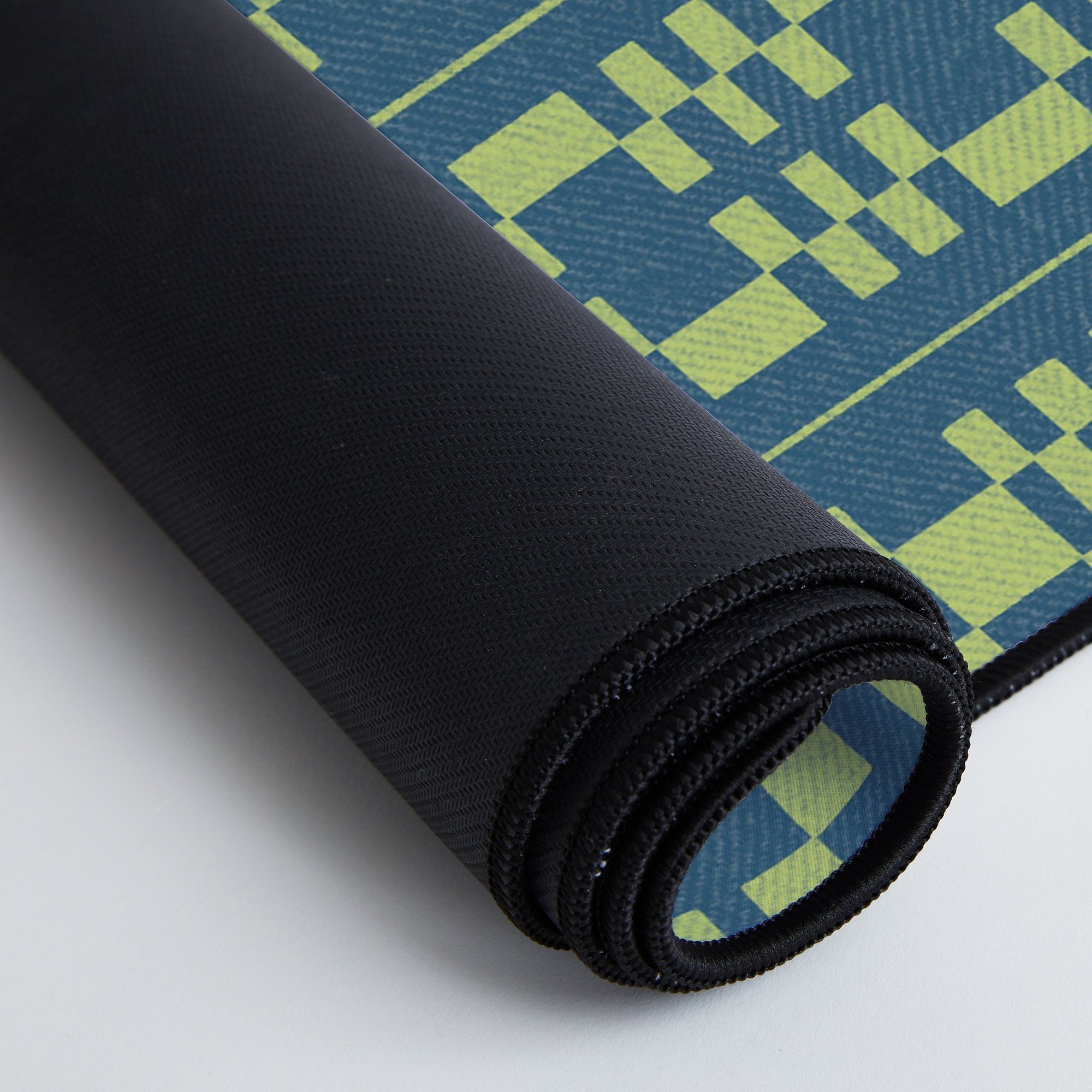Marta Barragan Camarasa Nostalgic Grid Design Desk Mat
