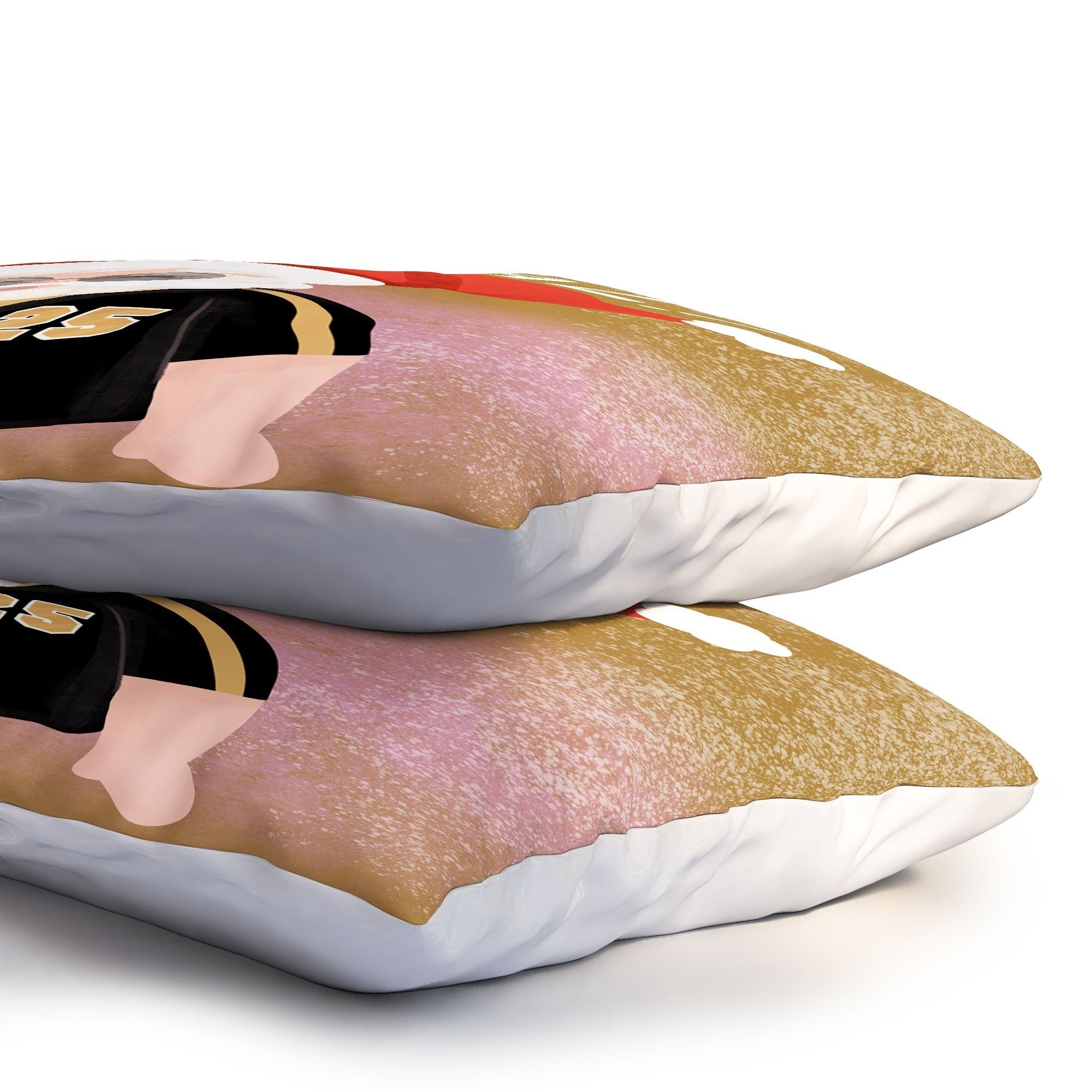 Design by Spark Sporty Soccer Santa Pillow Shams