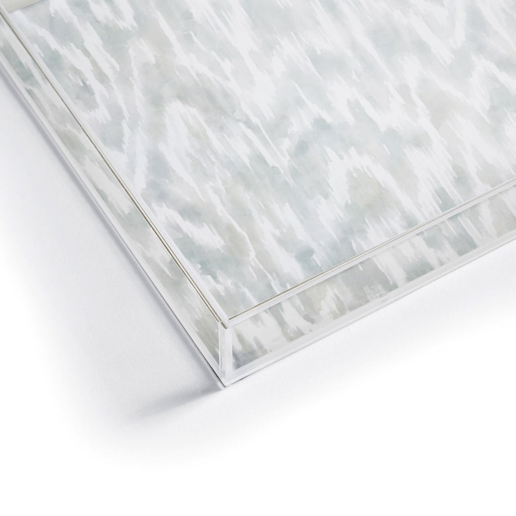 Jacqueline Maldonado Watercolor Wood Grain Acrylic Tray