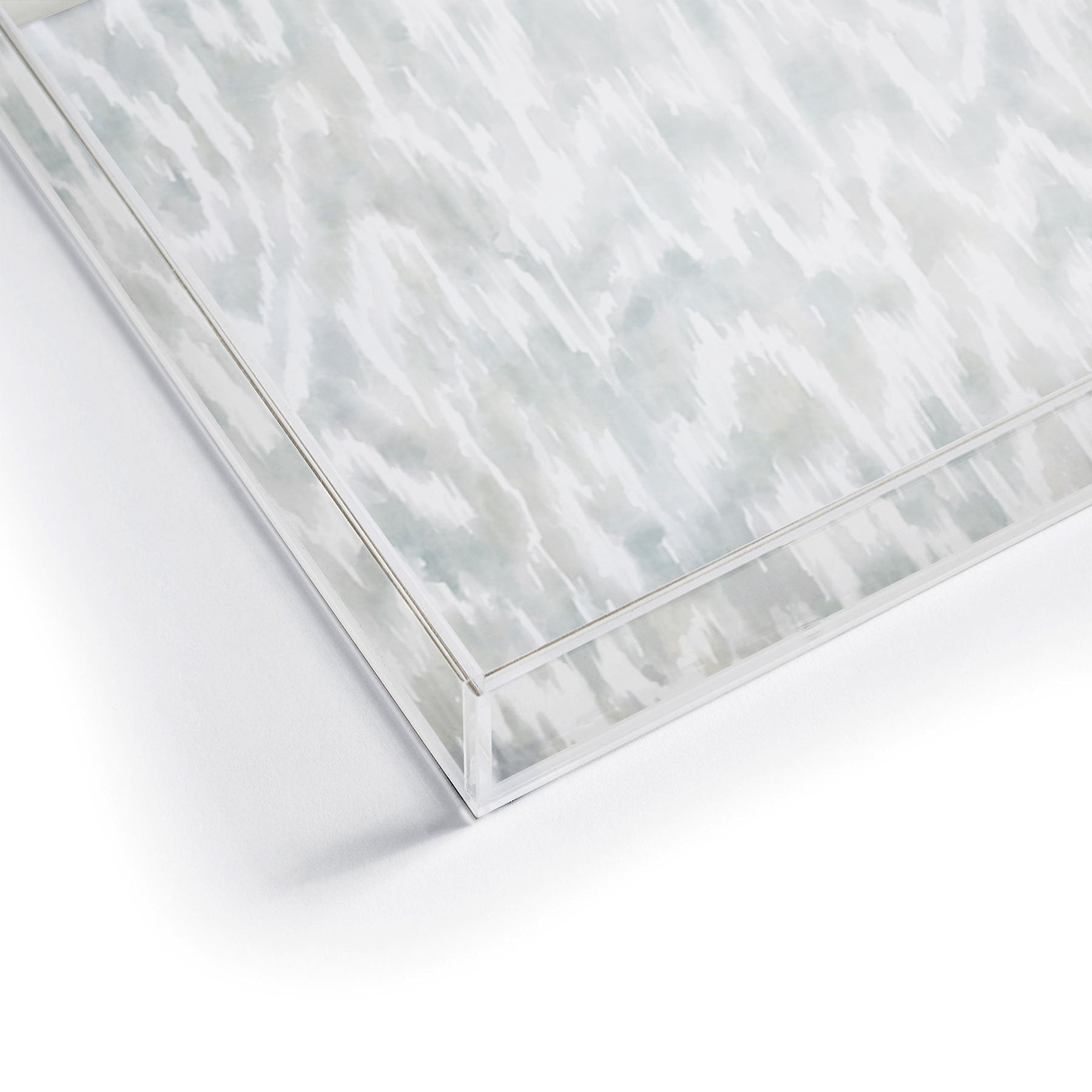 Jacqueline Maldonado Watercolor Wood Grain Acrylic Tray