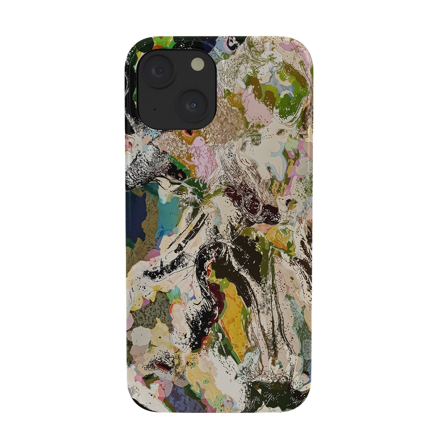 83 Oranges Echoes Beneath the Surface Phone Case