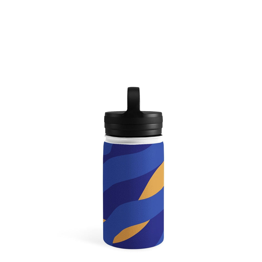 Camilla Foss Pebbles in Stream Water Bottle